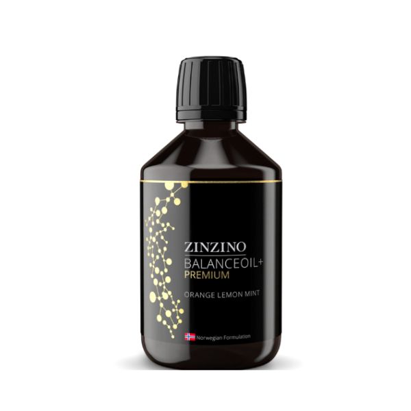 Zinzino Zinzino BalanceOil+ premium Sinaasappel-Citroen-Munt 300 ml Zinzino BalanceOil+ premium Sinaasappel-Citroen-Munt 300 ml